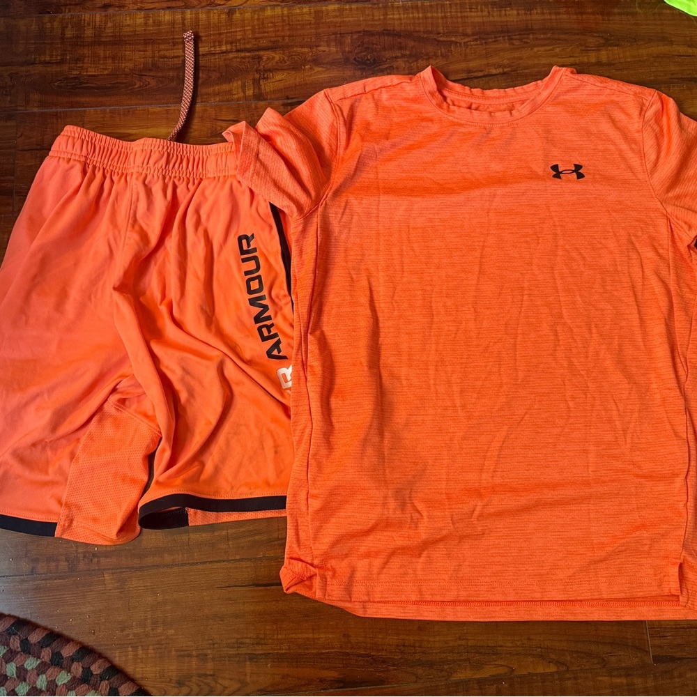 Under Armour Kid’s Orange Shorts